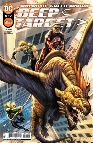 Aquaman/Green Arrow: Deep Target issue 5 Marco Santucci Cover