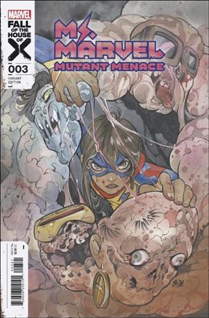 Ms. Marvel: Mutant Menace issue 3-C Peach Momoko Cover