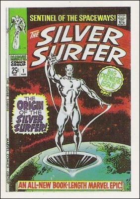 Marvel Super Heroes First Issue Covers (Base Set) card 13 Silver Surfer