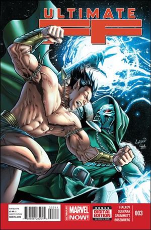 Ultimate FF issue 3 Greg Land Cover