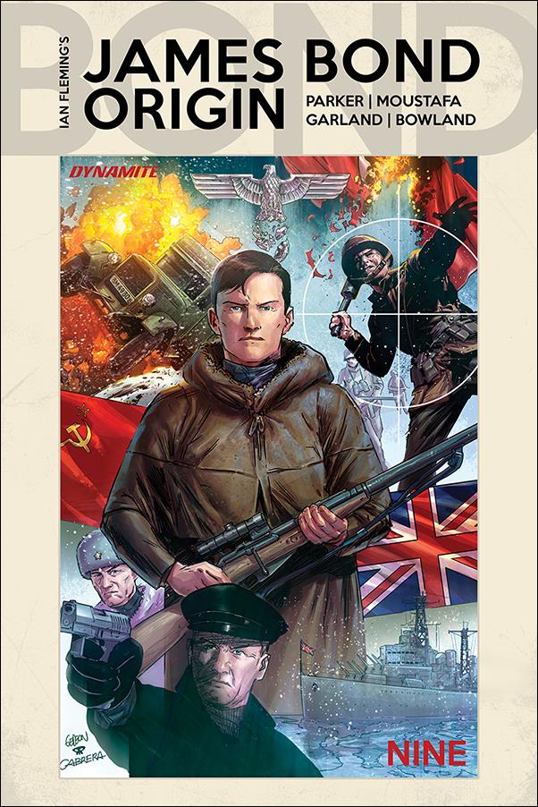 James Bond: Origin issue 9-B Juan Gedeon Cover