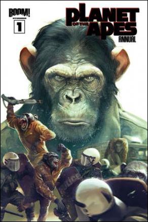 Planet of the Apes Annual (2012) issue 1-B Rael Lyra Cover