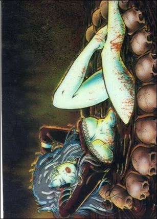 Evil Ernie Series II Chromium: Glow in the Dark (Base Set) card 85 Mysteries of Chaos! - 