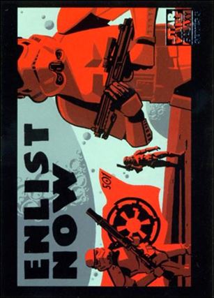 Star Wars Galaxy: Series 5 (Base Set) card 56 Recruiting Poster