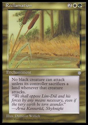 Magic the Gathering: Ice Age (Base Set) card 300 Reclamation