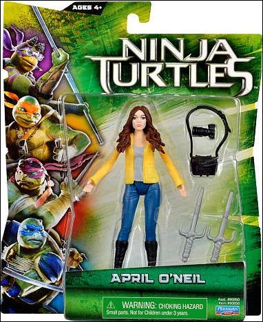 Ninja Turtles figure 6 April O'Neil