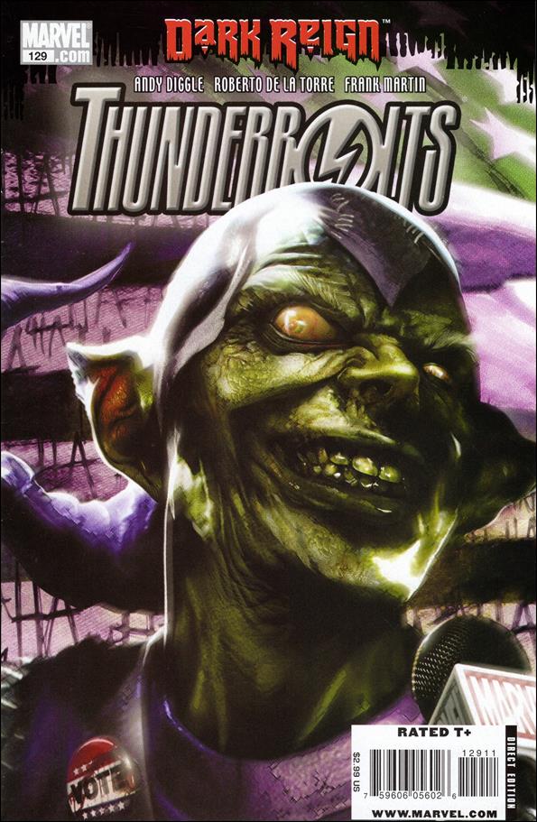 Thunderbolts (1997) issue 129 Francesco Mattina Cover