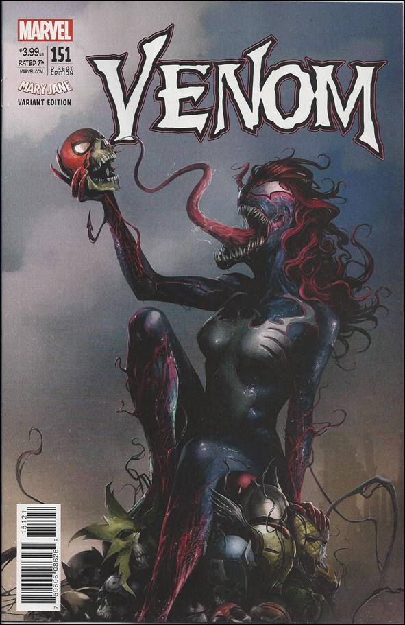 Venom (2017) issue 151-B Francesco Mattina Mary Jane Cover