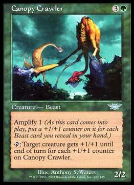 Magic the Gathering: Legions (Base Set) card 122 Canopy Crawler