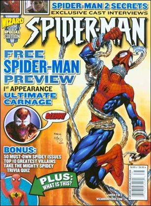 Wizard's Spider-Man Special issue 2004-B David Finch Cover