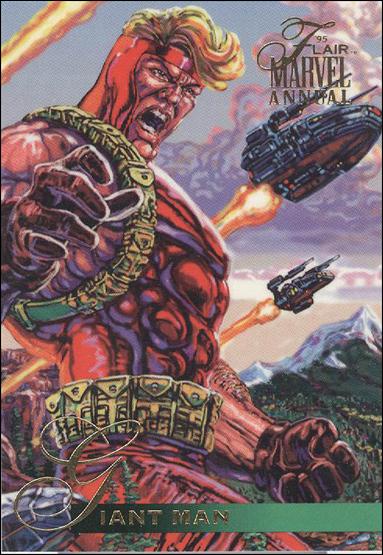 Marvel Annual Flair '95 (Base Set) card 116 Giant Man