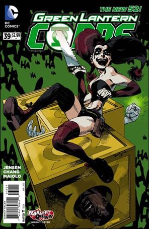 Green Lantern Corps (2011) issue 39-B Jason Pearson Harley Quinn Cover
