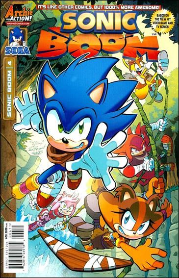 Sonic Boom issue 4 Tracy Yardley Cover