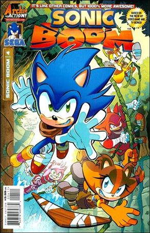 Sonic Boom issue 4 Tracy Yardley Cover