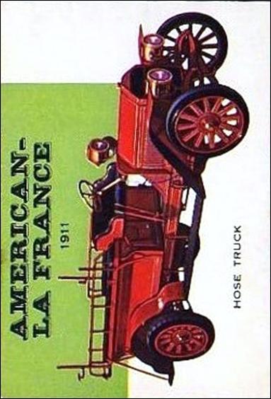 World on Wheels (Base Set) card 145 American La France 1911