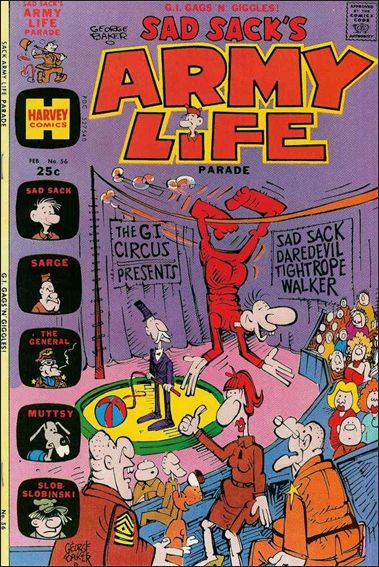 Sad Sack's Army Life Parade issue 56