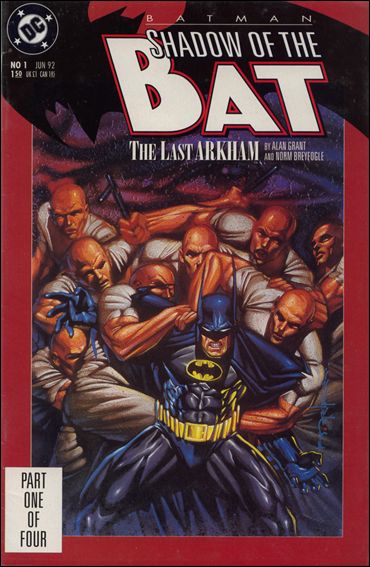 Batman: Shadow of the Bat issue 1 Unbagged Cover