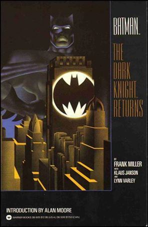 Batman: The Dark Knight Returns issue nn-B04 Warner Books Cover (4th Printing)