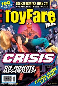 Toyfare: The Toy Magazine issue 75-B Crisis Cover