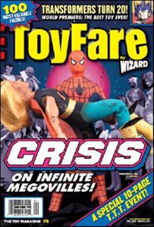 Toyfare: The Toy Magazine issue 75-B Crisis Cover