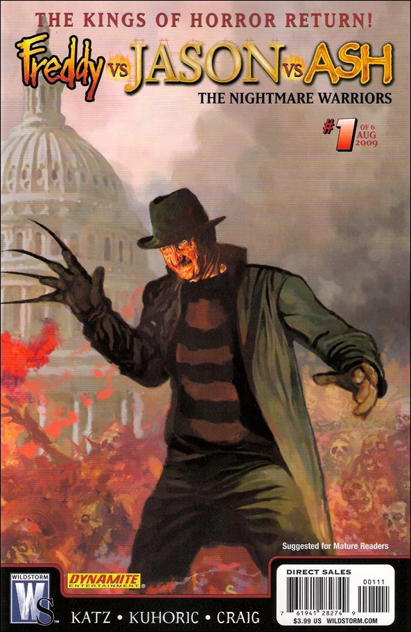 Freddy vs Jason vs Ash (of Army of Darkness): The Nightmare Warriors issue 1-C Freddy Cover