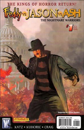 Freddy vs Jason vs Ash (of Army of Darkness): The Nightmare Warriors issue 1-C Freddy Cover
