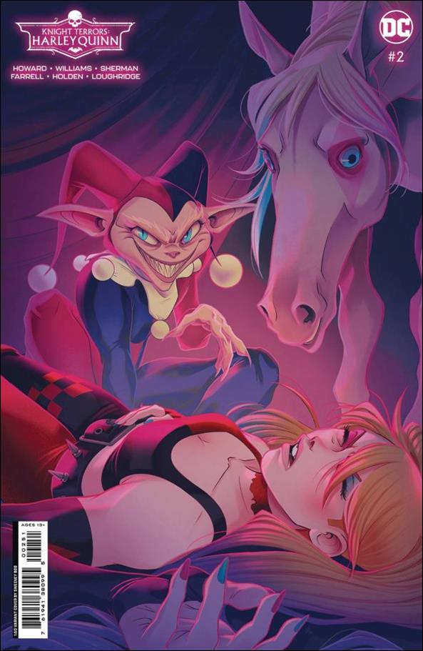 Knight Terrors: Harley Quinn issue 2-E Sweeney Boo 1:50 Cardstock Cover