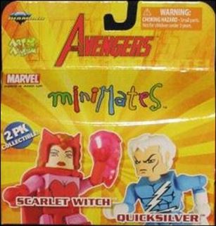 Marvel Minimates figure 43 Scarlet Witch/Quicksilver