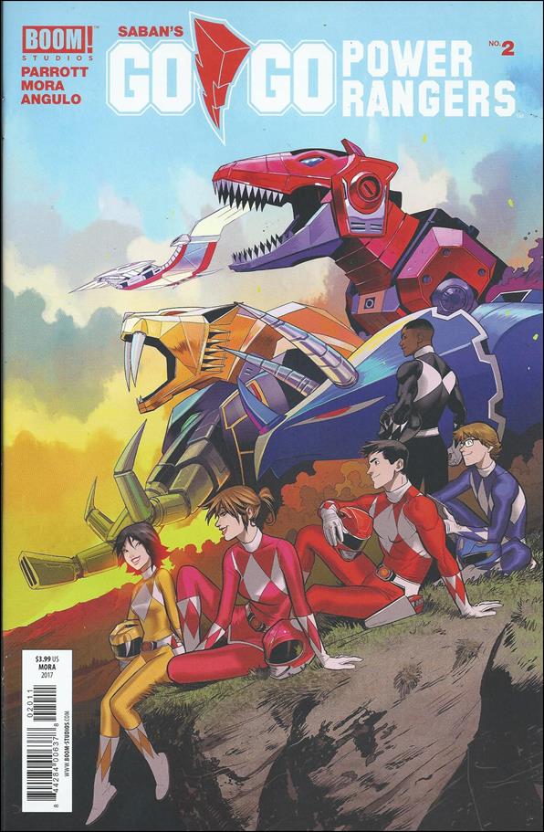 Saban's Go Go Power Rangers issue 2 Dan Mora Cover