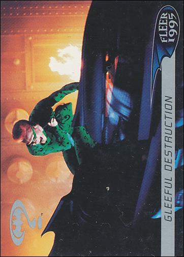 Batman Forever (Retail Base Set) card 104 Gleefull Destruction