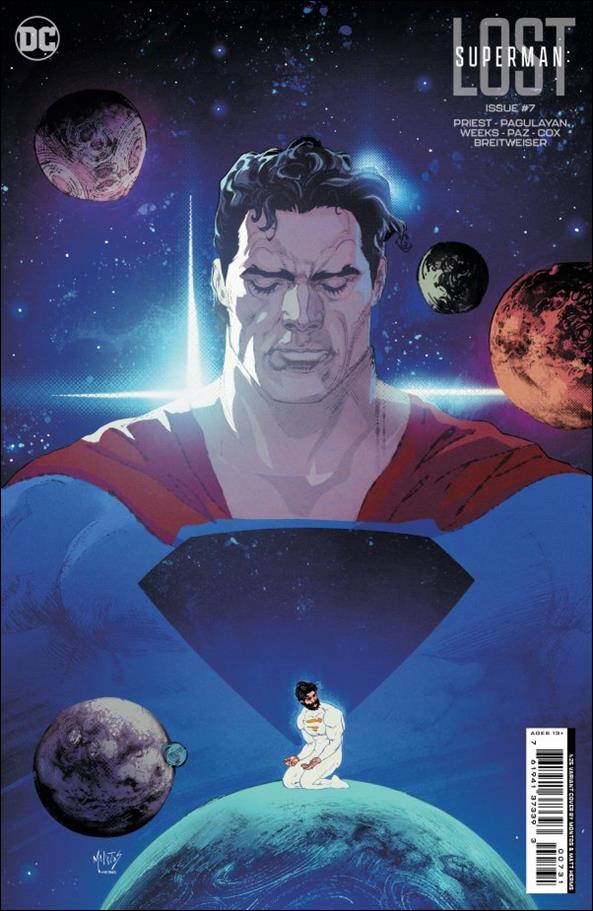 Superman: Lost issue 7-C Montos 1:25 Cardstock Cover