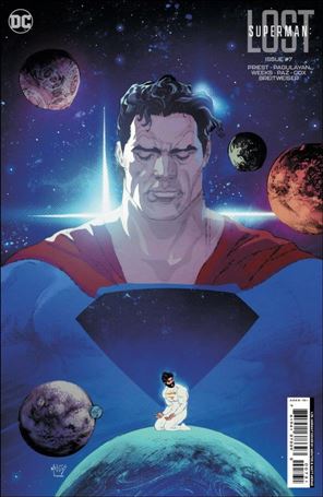 Superman: Lost issue 7-C Montos 1:25 Cardstock Cover