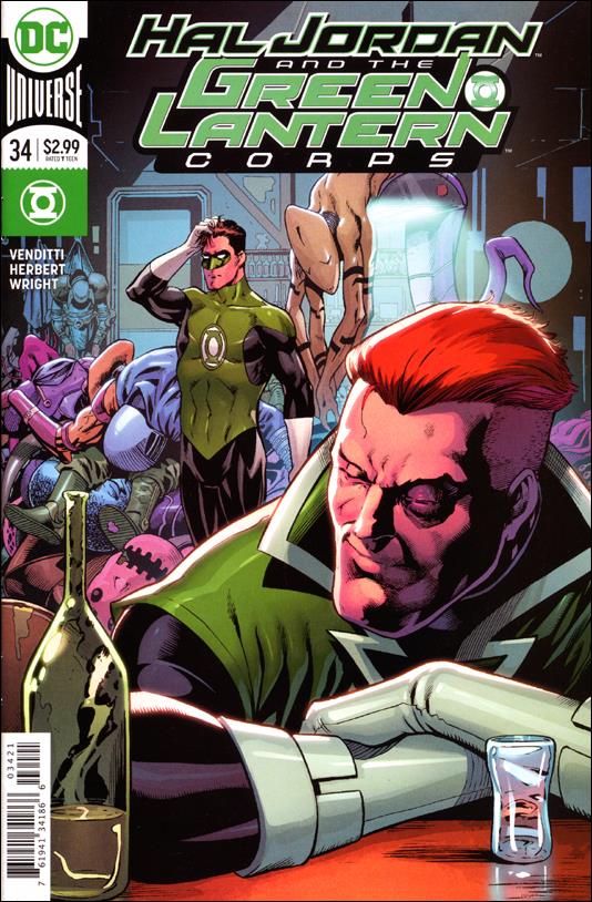 Hal Jordan and the Green Lantern Corps issue 34-B Barry Kitson Cover