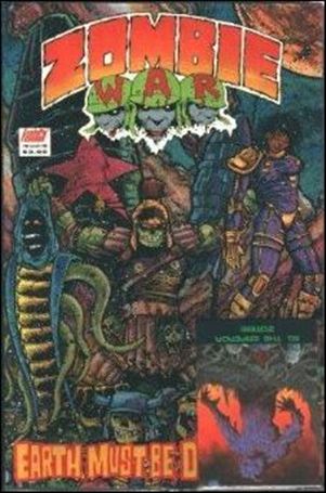 Zombie War: Earth Must Be Destroyed Cover Image 2