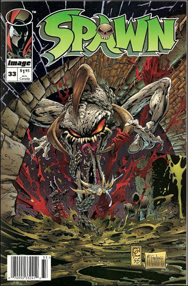 Spawn issue 33-B Newsstand Edition