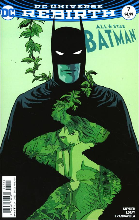 All-Star Batman issue 7-B Francesco Francavilla Cover