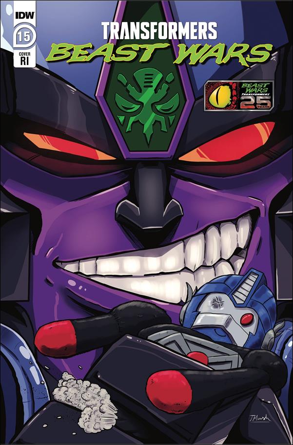 Transformers: Beast Wars issue 15-C James Marsh 1:10 Cover