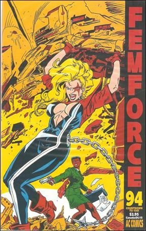 Femforce issue 94-B Polybagged with The Official AC Universe Index #12