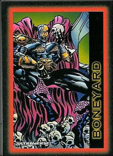 Ultraverse: Series 1 (Promo) card '00' Boneyard