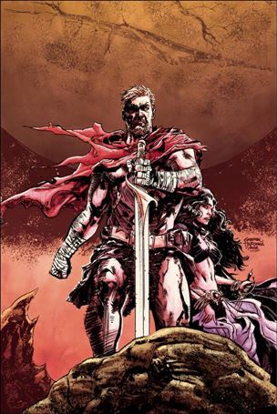 John Carter: The End issue 1-K Gabriel Hardman Virgin Cover