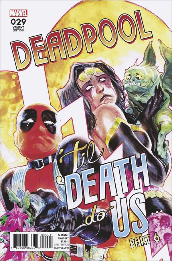 Deadpool (2016) issue 29-B Rafael Albuquerque Poster Cover