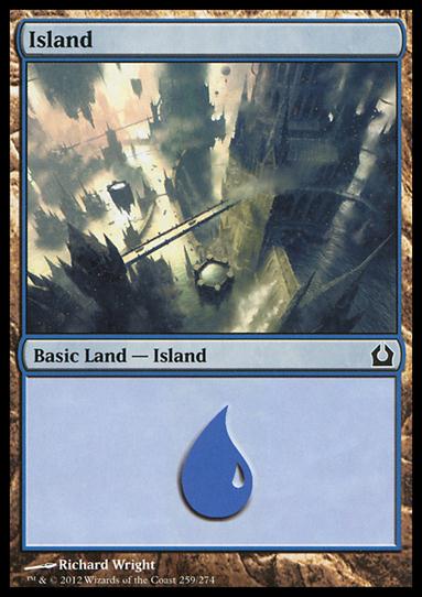 Magic the Gathering: Return to Ravnica (Base Set) card 259 Island