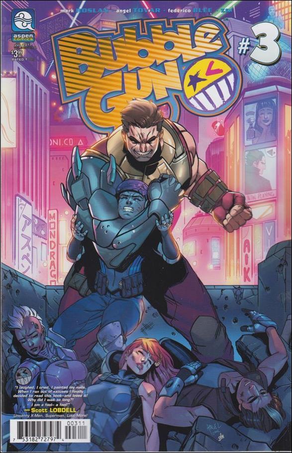 BubbleGun (2017) issue 3 Angel Tovar Standard Cover