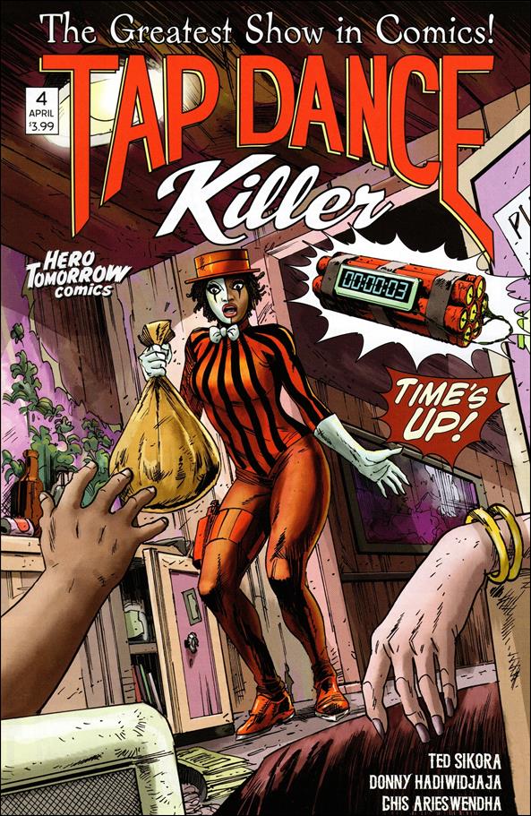 Tap Dance Killer issue 4 "Time's Up" Cover