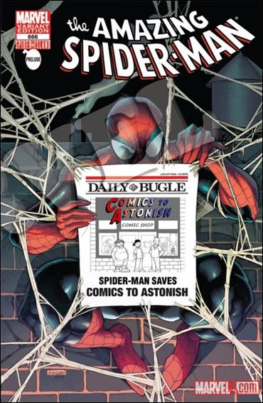 Amazing Spider-Man (1963) issue 666-NJ Comics to Astonish Daily Bugle Cover