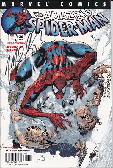 Amazing Spider-Man (1999) issue 30-B DF (signed by J. Michael Straczynski) 1/1500