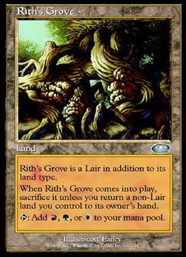Magic the Gathering: Planeshift (Base Set) card 141 Rith's Grove