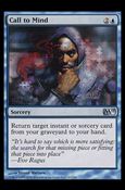 Magic the Gathering: 2011 Core Set (Base Set) card 47 Call to Mind