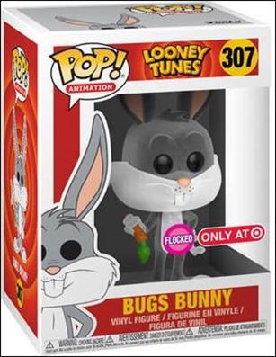 POP! Animation figure 307-B Bugs Bunny (Flocked) Target Exclusive