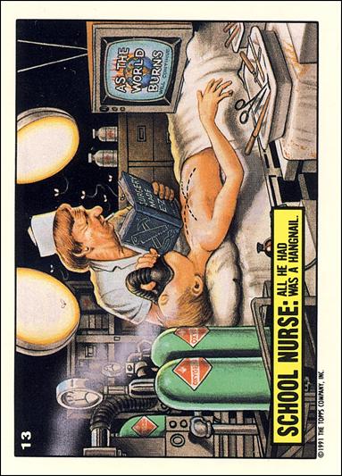 Toxic High (Base Set) card 13 School Nurse